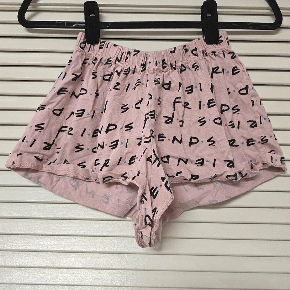 Friends - 100% Cotton Lightweight Pajama Loungewear Shorts